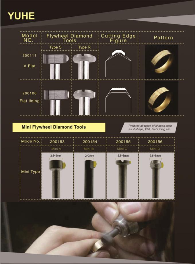 V Shape 3mm Shank 165 Degree Diamond Cutter Tool 4