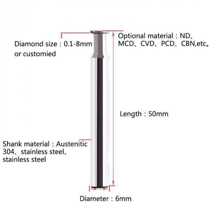 T Type 1.0mm CNC Diamond Tools For Bangles Wedding Rings 1